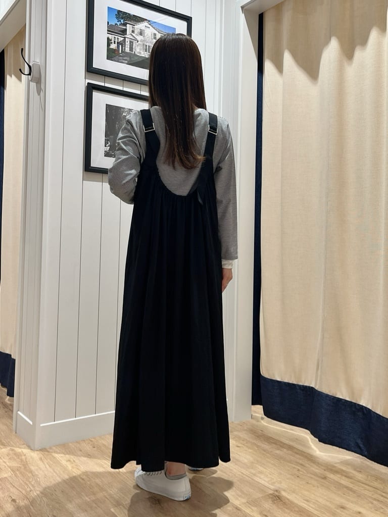 mihoさんの「Dessin｜【洗える】ナイロンジャンパースカート」を使ったコーディネート