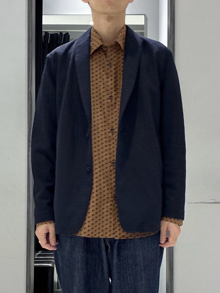 わいずみさんの「TAKEO KIKUCHI｜ボーラーハット柄 長袖シャツ」を使ったコーディネート