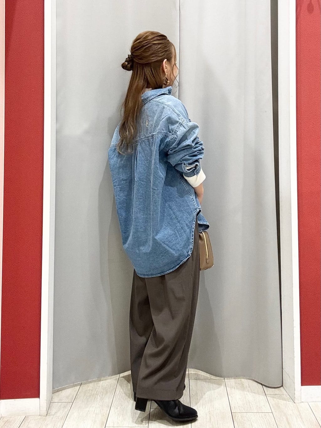 shioさんの「SHOO･LA･RUE｜【着丈選べる/S-LL】触れる度ひんやり ゆるきれい イージーワイドパンツ」を使ったコーディネート