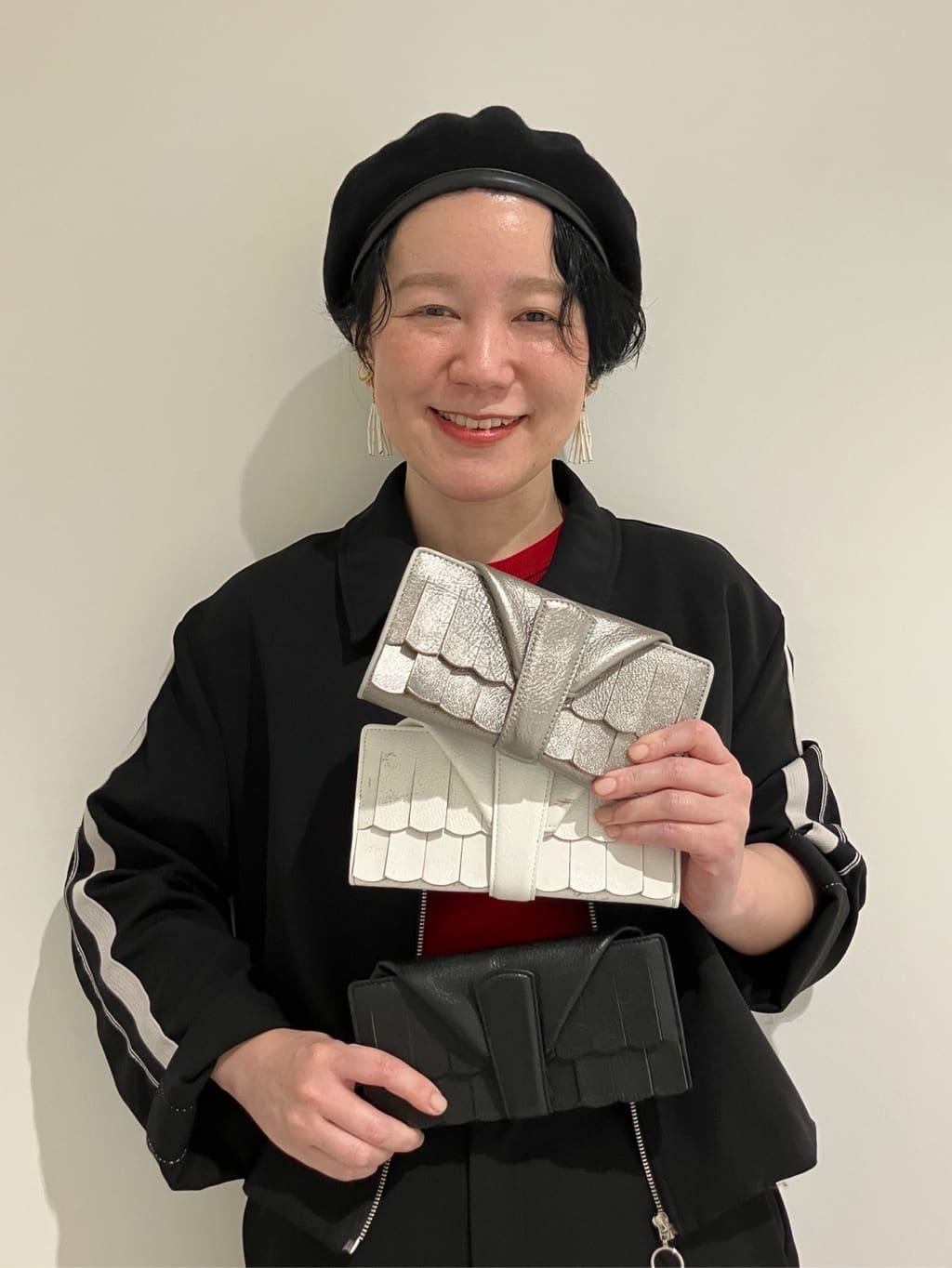Cさんの「HIROKO HAYASHI｜FRANGIA（フランジャ）マルチ財布」を使ったコーディネート