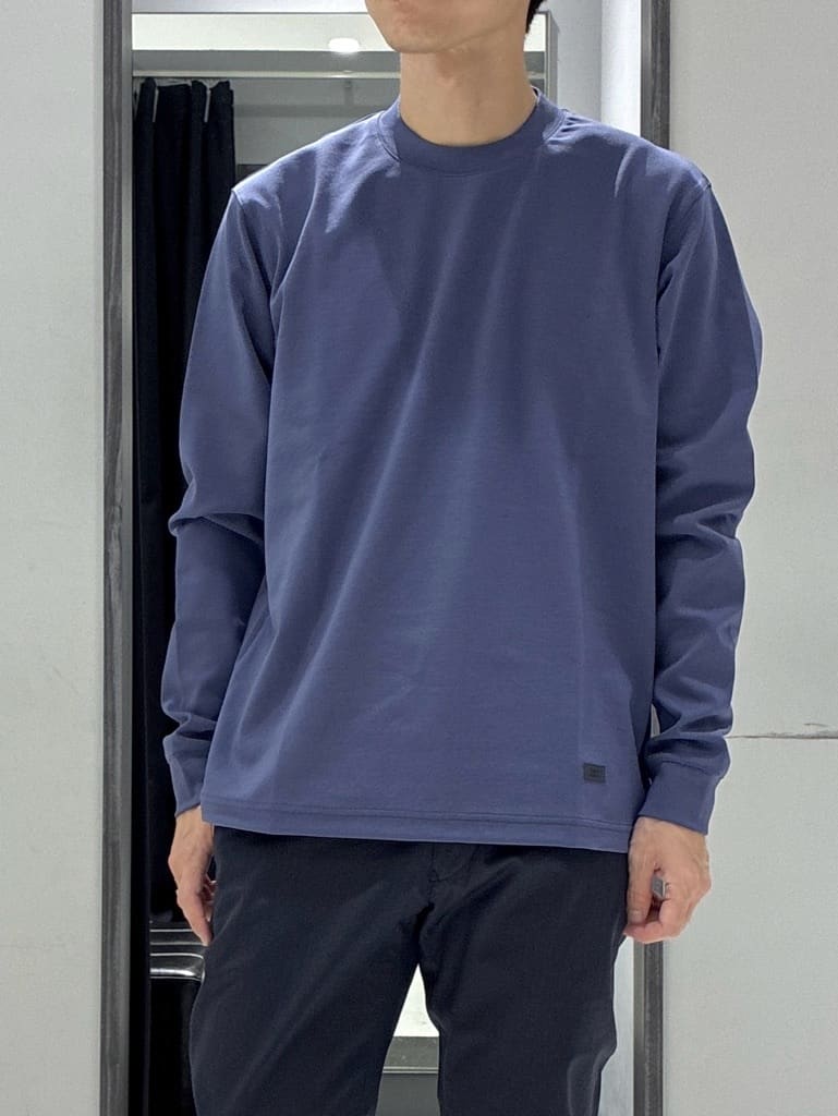 わいずみさんの「TAKEO KIKUCHI｜ストレッチ テーラードＴシャツ」を使ったコーディネート