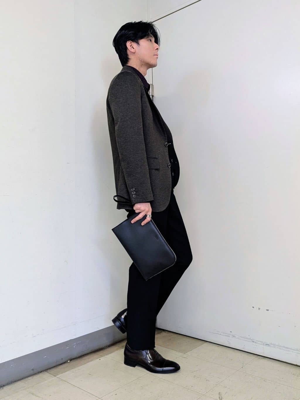 ryoさんの「TAKEO KIKUCHI｜【Made in JAPAN】播州織 ドビー千鳥シャツ」を使ったコーディネート