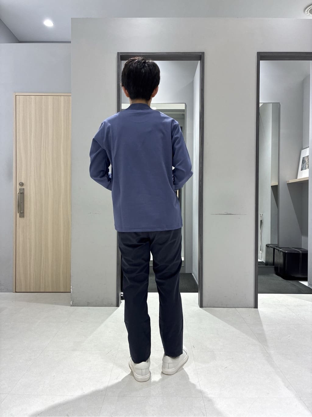 わいずみさんの「TAKEO KIKUCHI｜ストレッチ テーラードＴシャツ」を使ったコーディネート