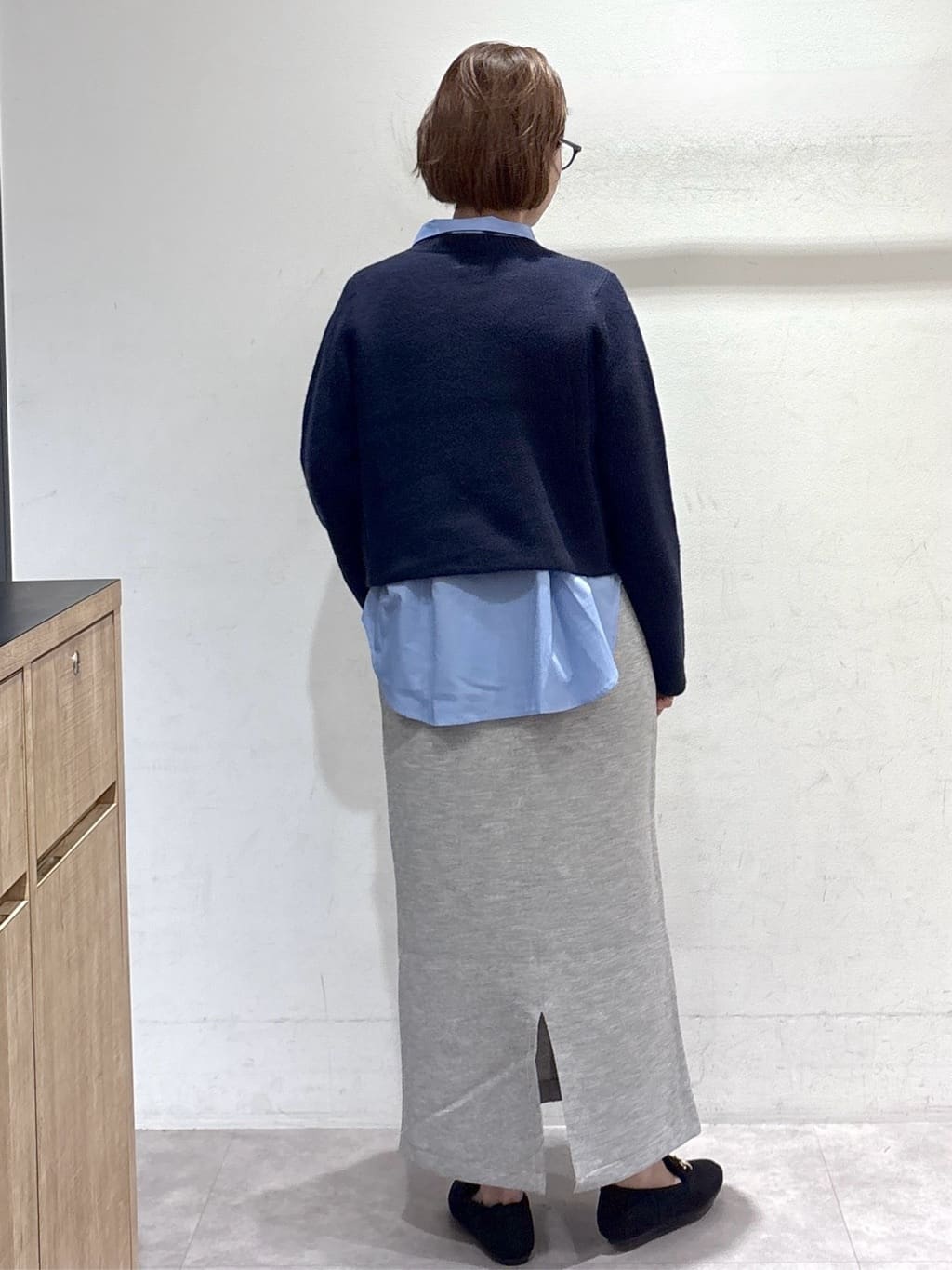 たけねぇさんの「OPAQUE.CLIP｜ポケット刺繍レギュラーカラーシャツ【洗濯機OK】」を使ったコーディネート