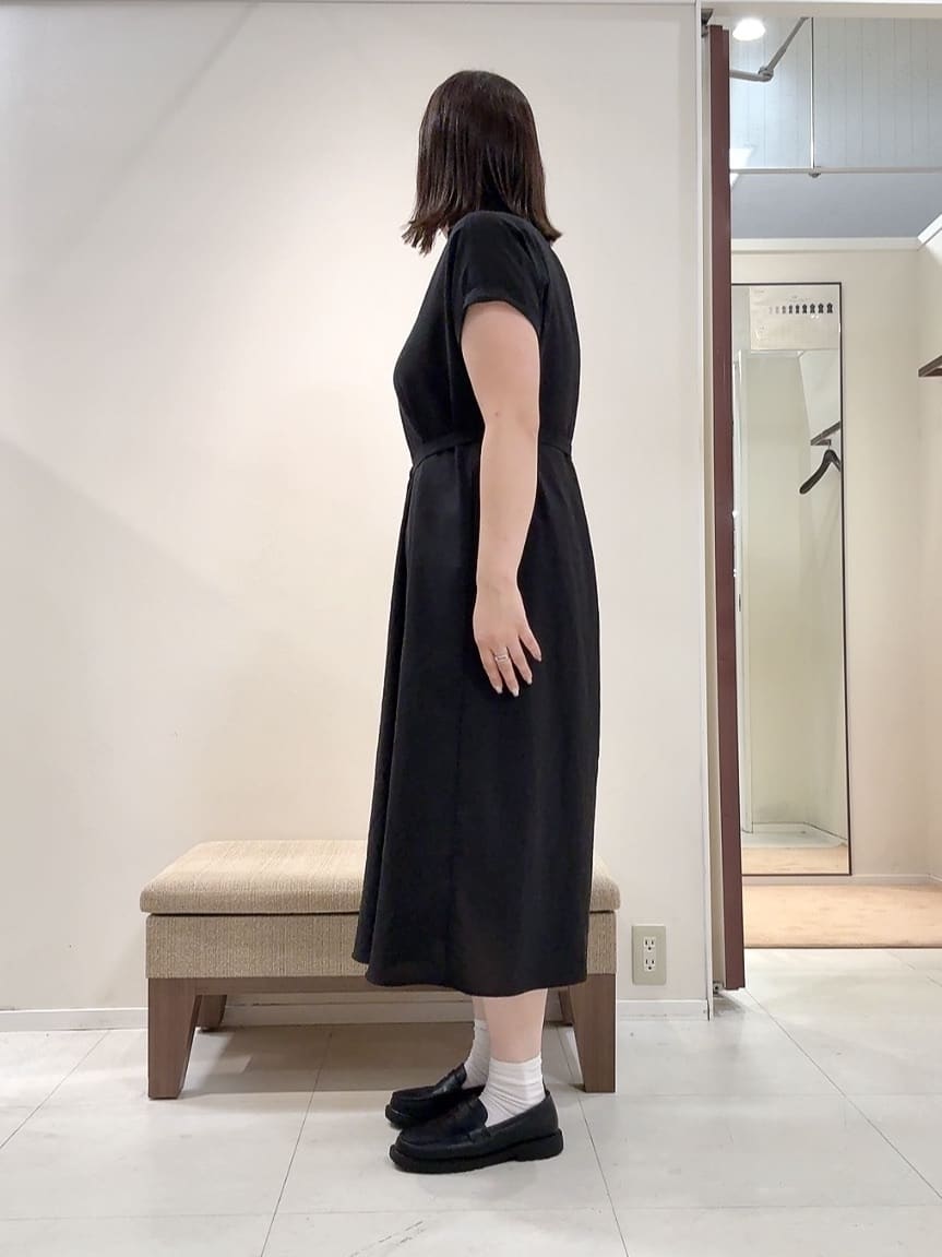 YUIさんの「UNTITLED｜【UV/はっ水】リラククールワンピース」を使ったコーディネート