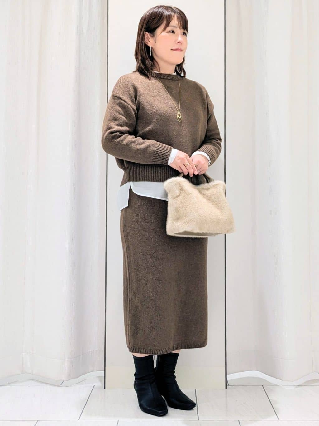 Onumaさんの「UNTITLED｜【着丈短め/柔らかな質感】ラムレザージャケット」を使ったコーディネート