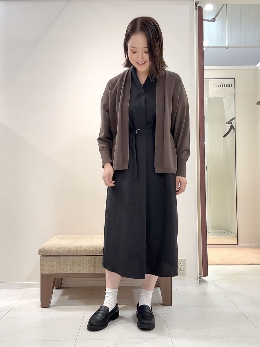 YUIさんの「UNTITLED｜【UV/はっ水】リラククールワンピース」を使ったコーディネート