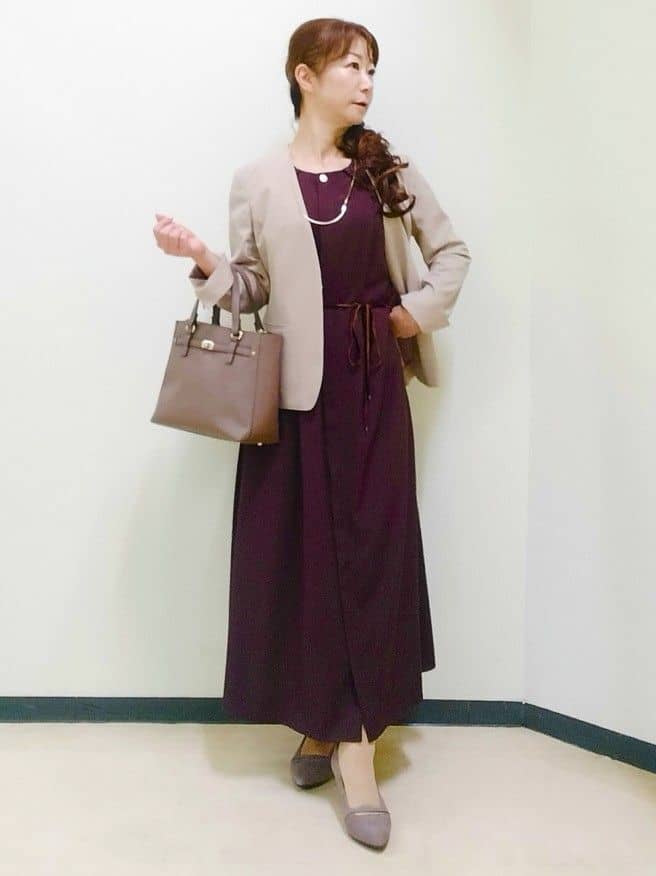 花さんの「Reflect｜カットワークレーススリーブワンピース」を使ったコーディネート