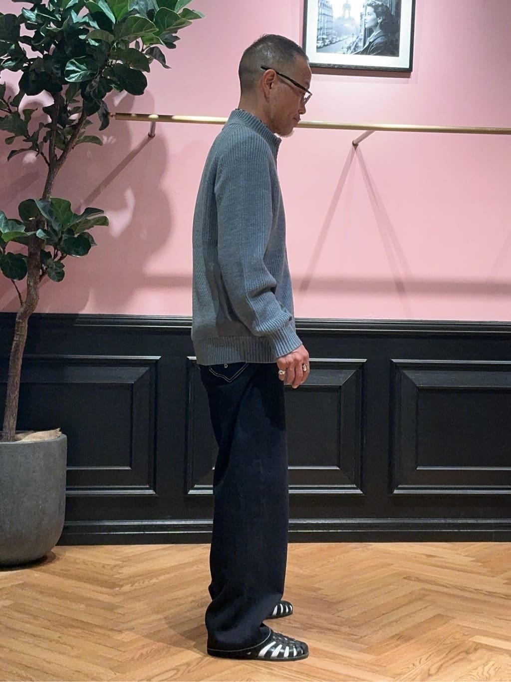torigoeさんの「DRESSTERIOR｜ミリタリーニットジャケット」を使ったコーディネート