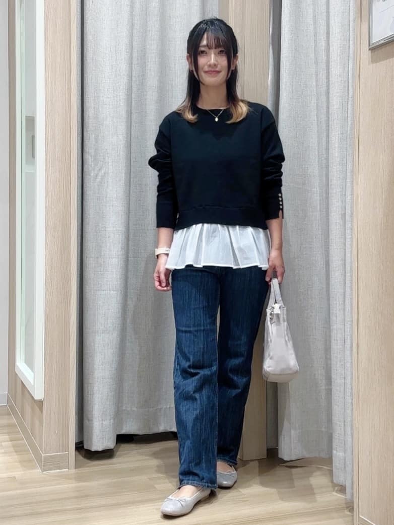 Fumikaさんの「grove｜【カセット服/選べる着丈】洗濯機で洗えるオーバーシャツ」を使ったコーディネート