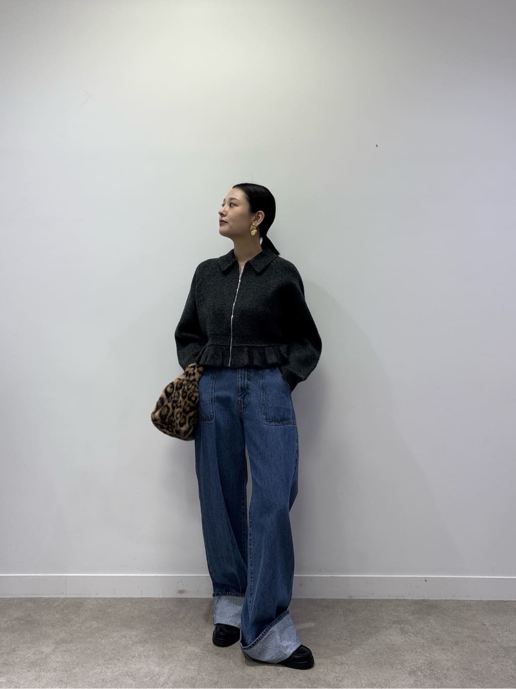 ayanoさんの「INDIVI｜ロールアップデニム」を使ったコーディネート