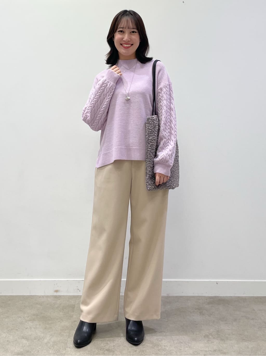yukariさんの「Reflect｜【気軽な羽織に◎】中綿キルティングショートコート」を使ったコーディネート