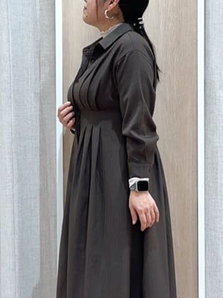 naoさんの「grove｜品よくまとう、大人のシャツワンピース」を使ったコーディネート