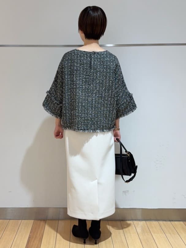 あやさんの「UNTITLED｜【セットアップ可/洗える/ウエストゴム】ダンボールジャージスカート」を使ったコーディネート