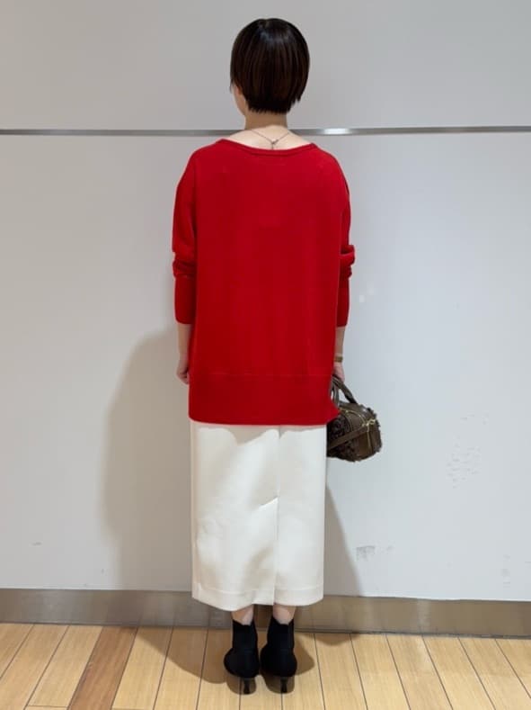 あやさんの「UNTITLED｜【セットアップ可/洗える/ウエストゴム】ダンボールジャージスカート」を使ったコーディネート