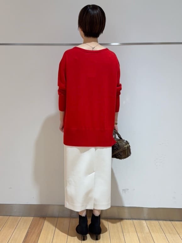 あやさんの「UNTITLED｜【セットアップ可/洗える/ウエストゴム】ダンボールジャージスカート」を使ったコーディネート