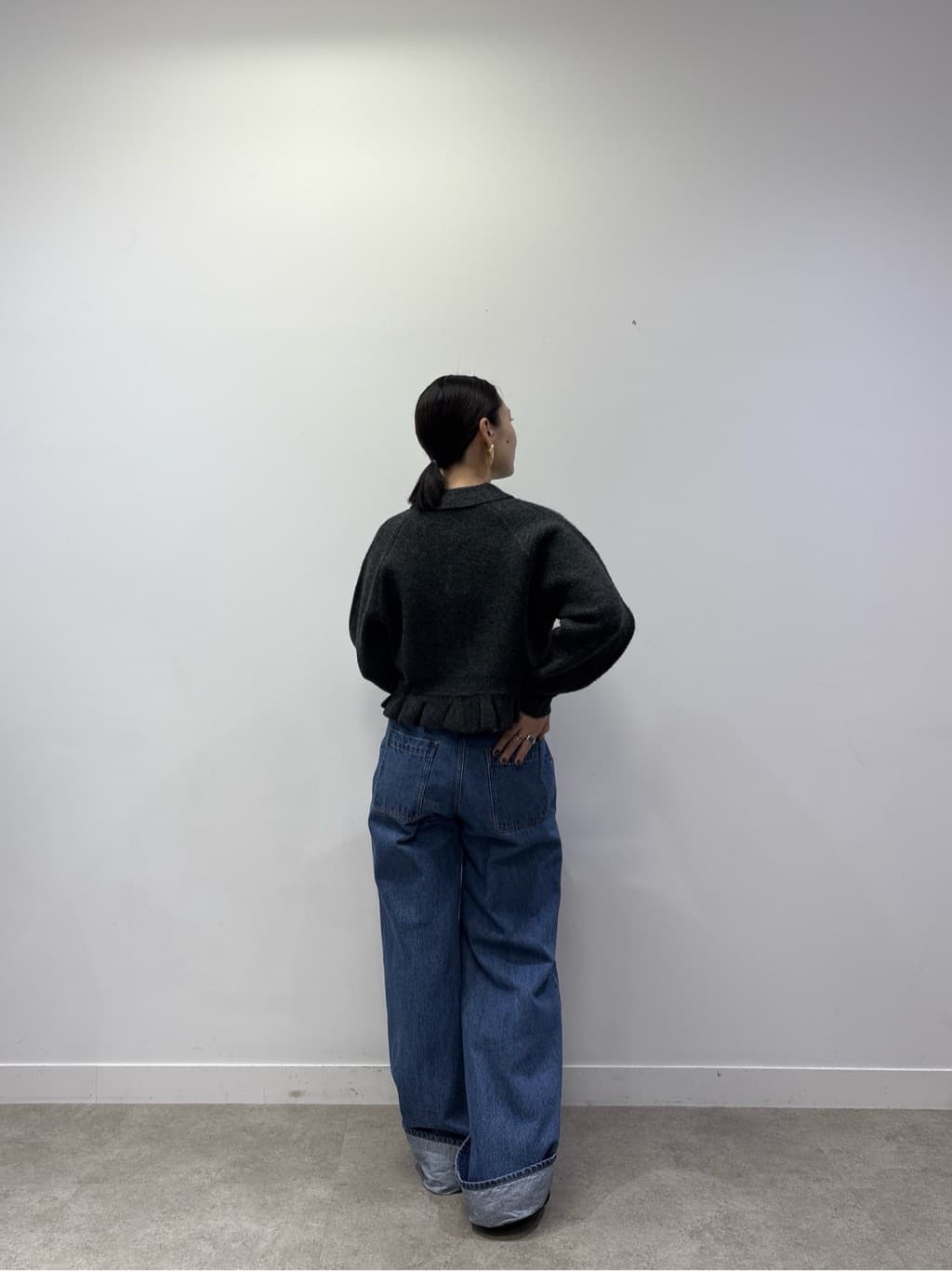 ayanoさんの「INDIVI｜ロールアップデニム」を使ったコーディネート