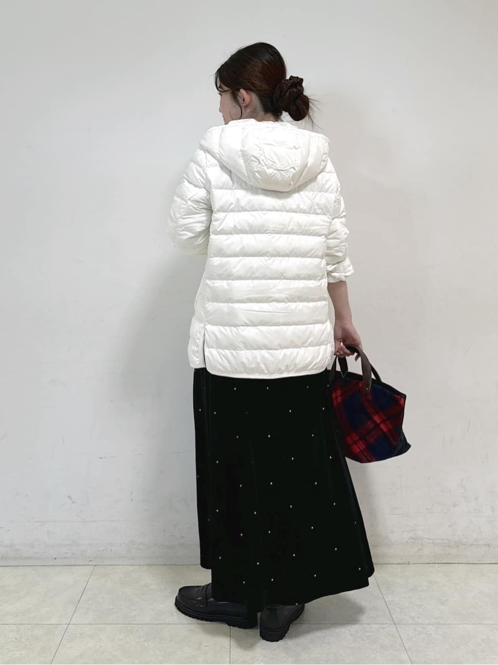 Harunaさんの「Dessin｜【撥水・2WAY】ミュラーダウンコートミドル丈」を使ったコーディネート