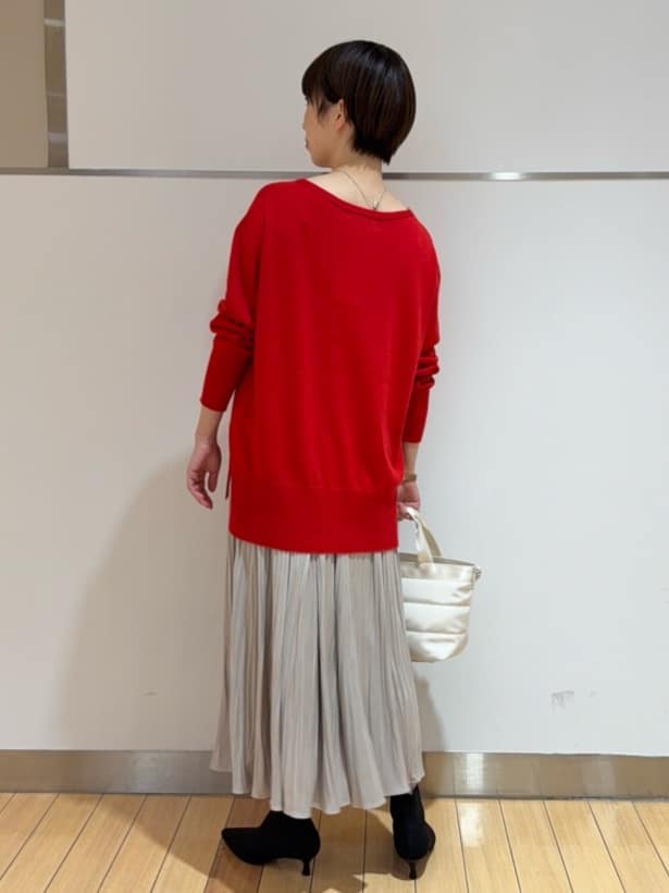 あやさんの「UNTITLED｜【セットアップ可/洗える/ウエストゴム】ダンボールジャージスカート」を使ったコーディネート