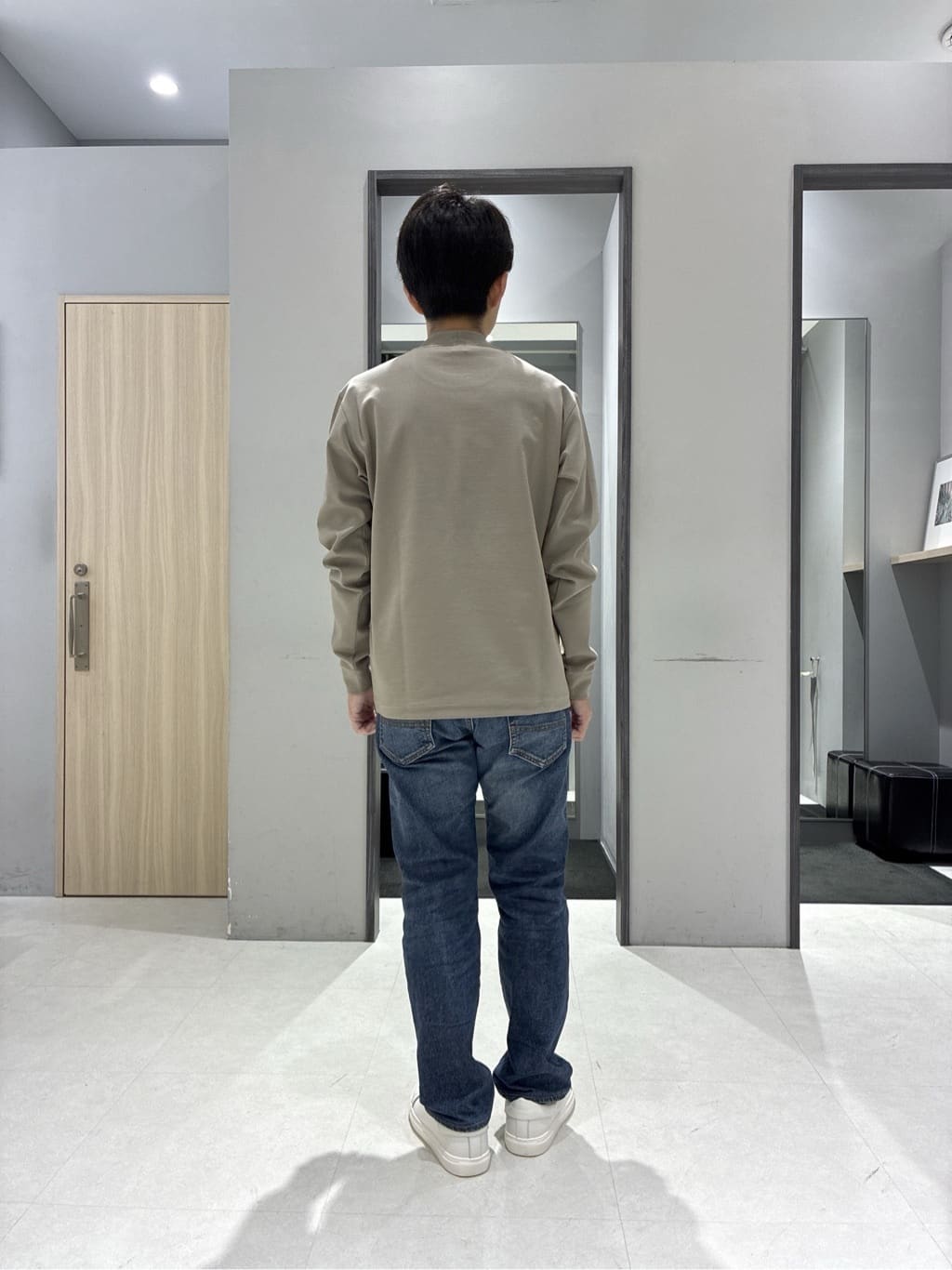 わいずみさんの「TAKEO KIKUCHI｜チェックボーラーガーゼシャツ」を使ったコーディネート