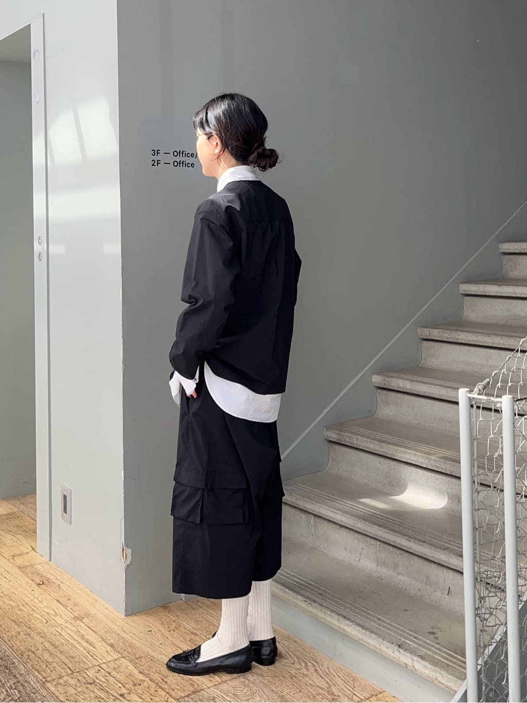 神野（jinno）さんの「TAKEO KIKUCHI｜カーゴハーフパンツ」を使ったコーディネート