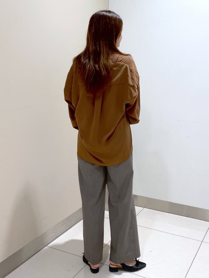kanaさんの「UNTITLED｜【セットアップ可/洗える】ウールライク ワイドパンツ」を使ったコーディネート