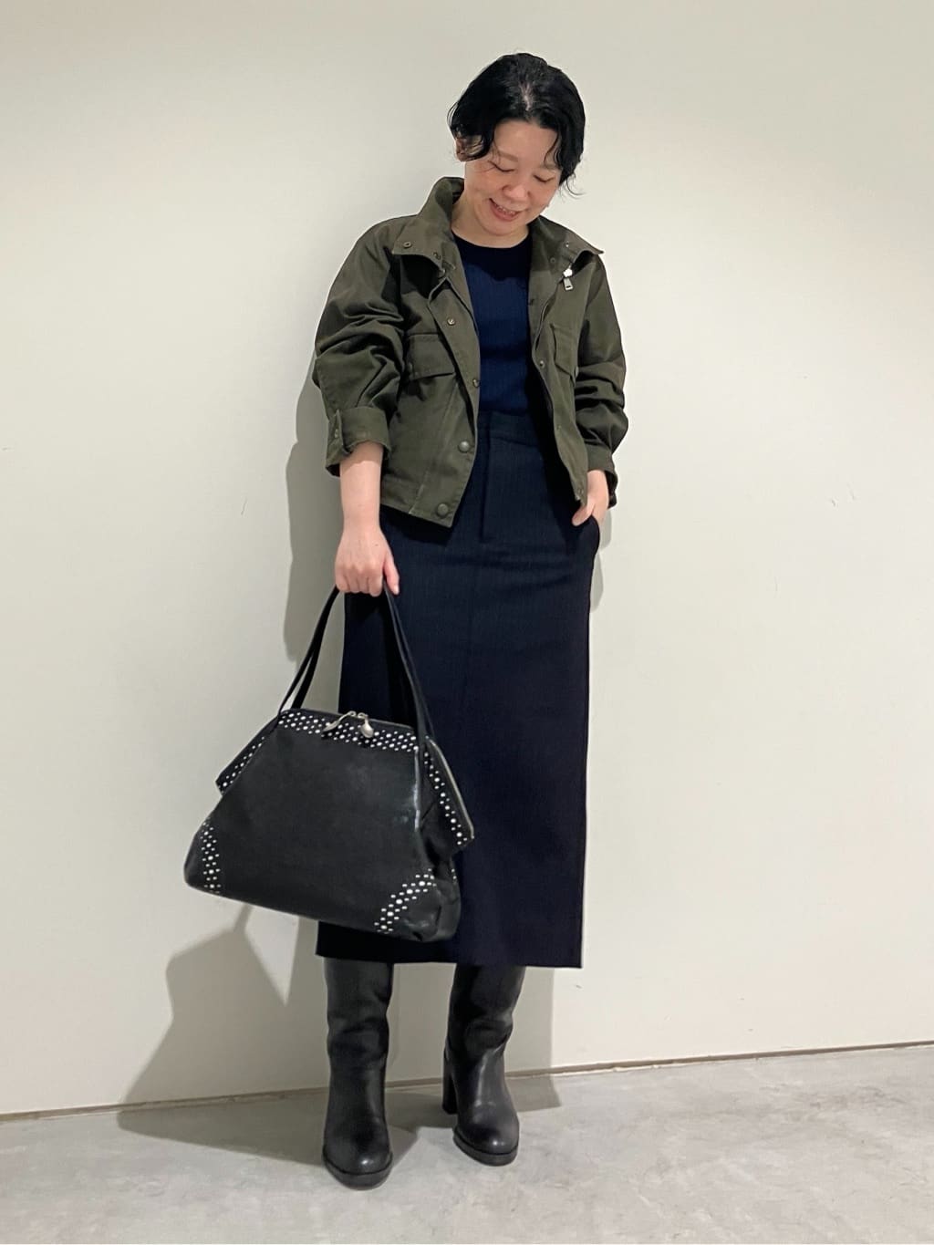 Cさんの「HIROKO HAYASHI｜VELENO（ヴェレーノ）ボストンバッグ」を使ったコーディネート