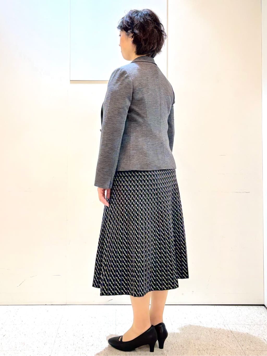 ヤスコさんの「Reflect｜【SS-4Lサイズ】匠ジャケット／ベーシックテーラード／WEB先行カラーあり」を使ったコーディネート