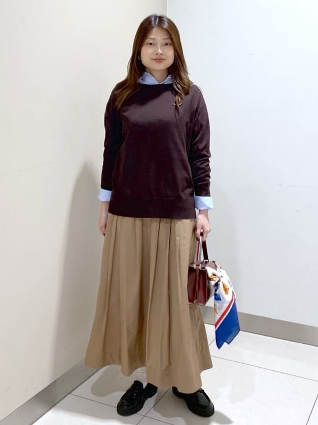 kanaさんの「UNTITLED｜【8色展開/体型カバー】魅せるタイムレスニット」を使ったコーディネート