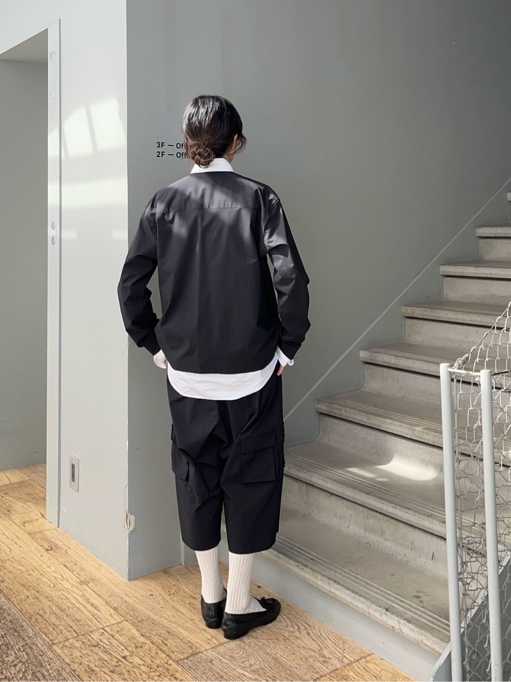 神野（jinno）さんの「TAKEO KIKUCHI｜カーゴハーフパンツ」を使ったコーディネート