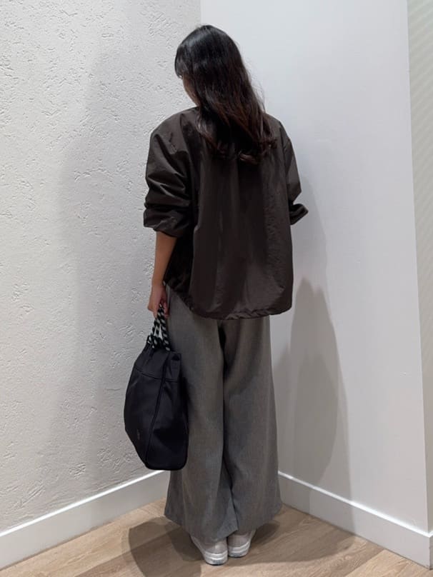NOZOMIさんの「Dessin｜【選べる首元デザイン/洗える】クルーネックロングTシャツ」を使ったコーディネート