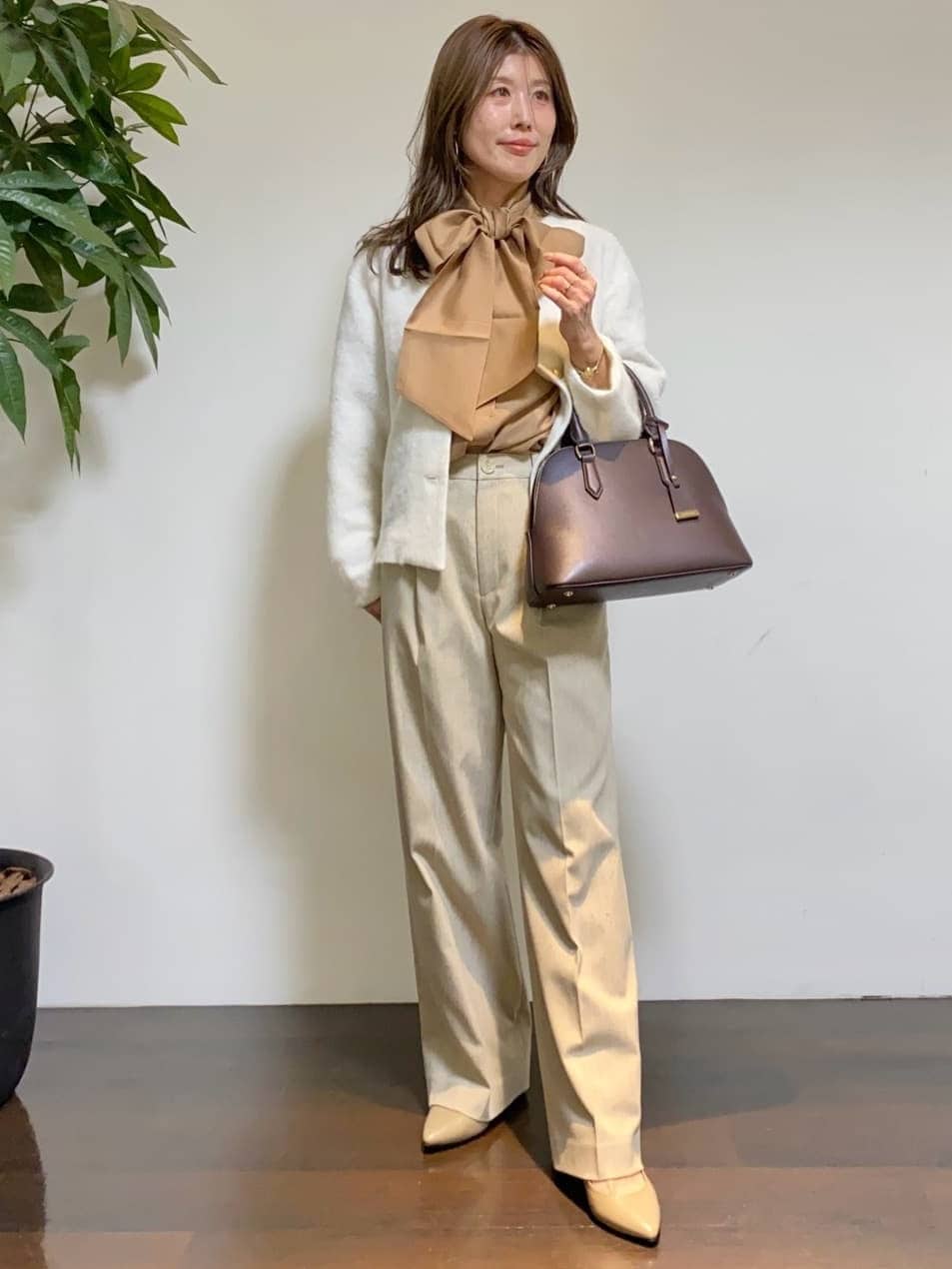 tomoさんの「UNTITLED｜コットンキャミソール」を使ったコーディネート