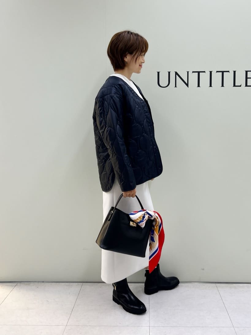Mikiさんの「UNTITLED｜【セットアップ可/洗える/ウエストゴム】ダンボールジャージスカート」を使ったコーディネート