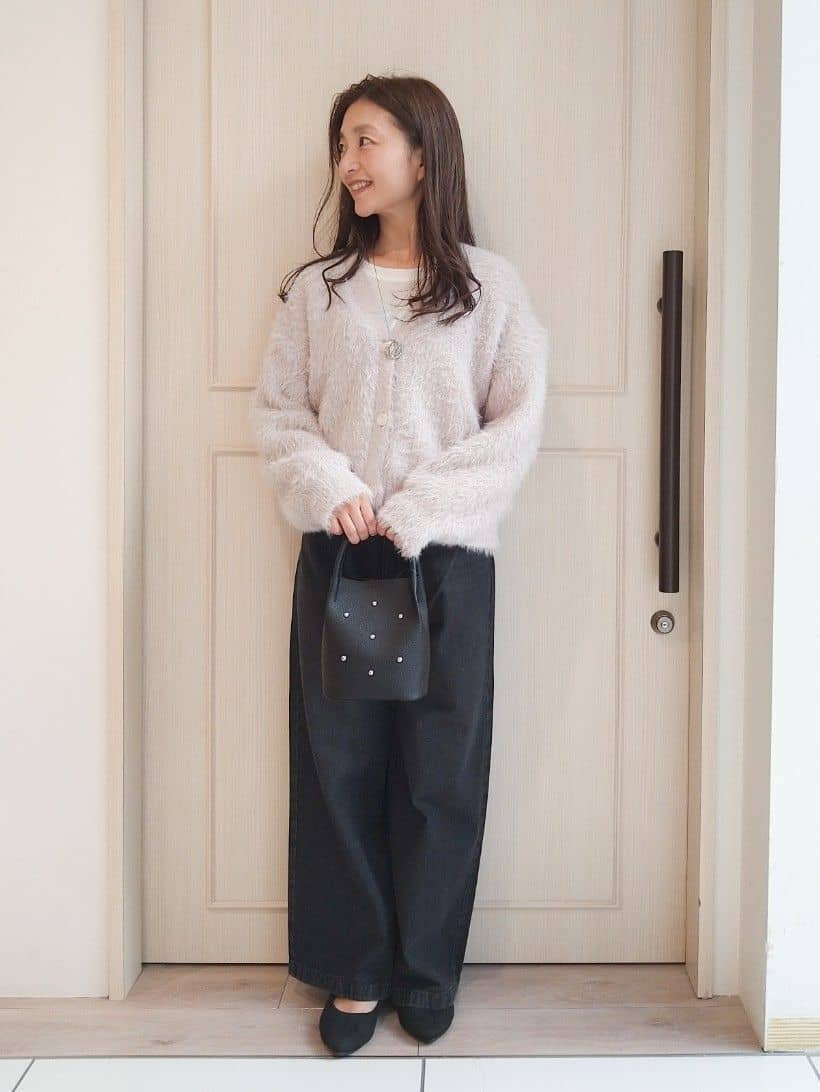 mi-saさんの「SHOO･LA･RUE｜【洗濯機可/S-LL】毎日コーデに シアーテレコロンT」を使ったコーディネート
