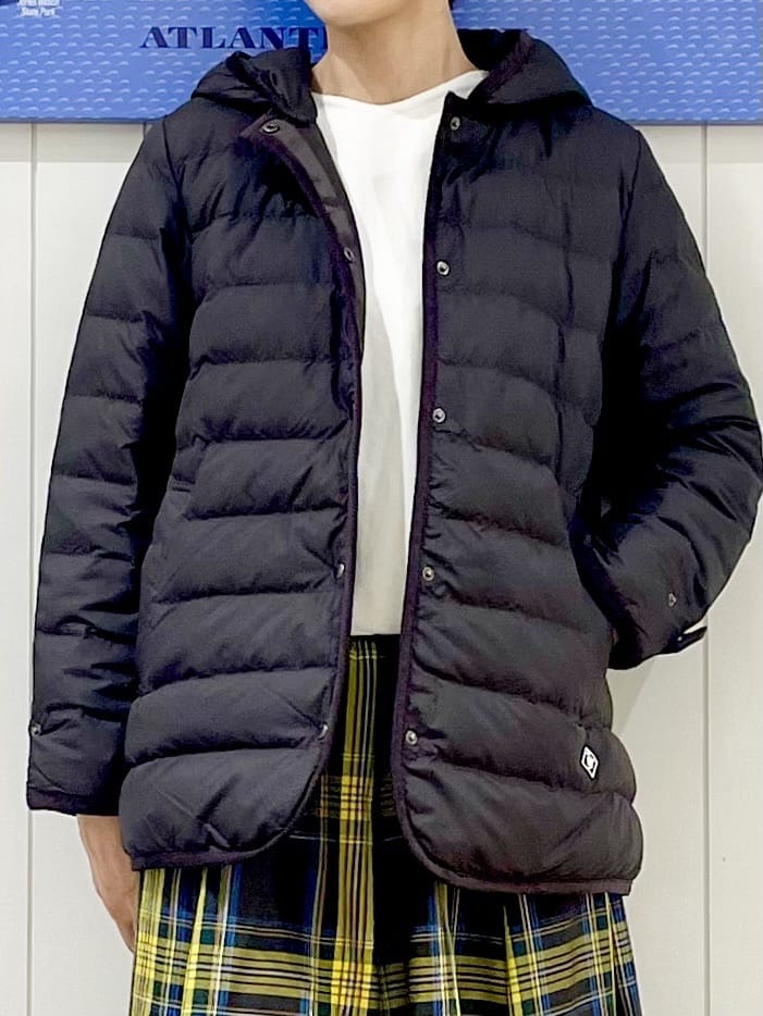 uwatokoさんの「Dessin｜【撥水・2WAY】ミュラーダウンコートミドル丈」を使ったコーディネート
