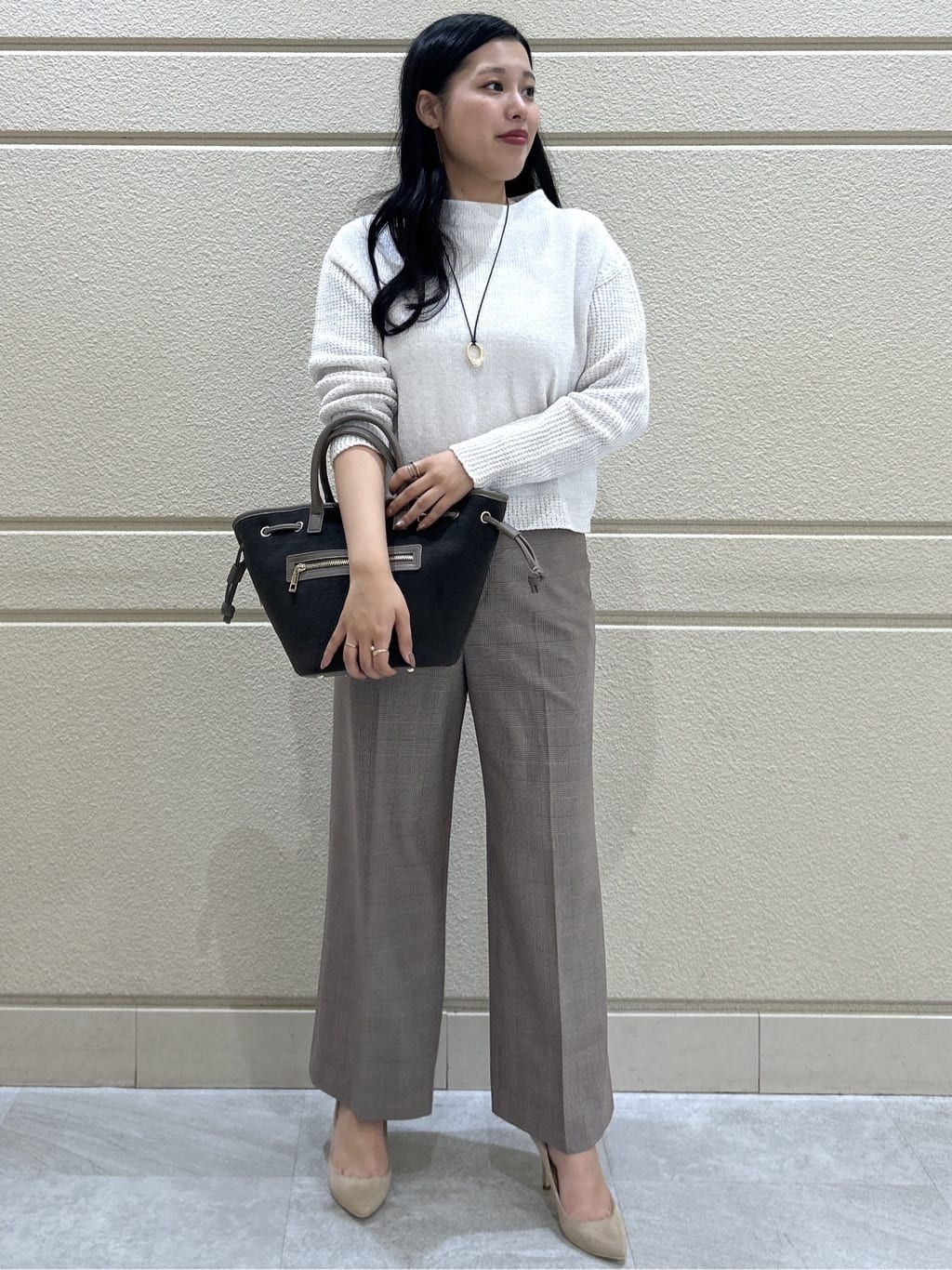 Momokaさんの「COUP DE CHANCE｜【洗える/日本製】ベアトップ風キャミソール」を使ったコーディネート