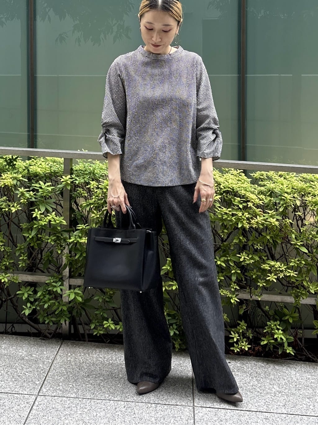 kotakiさんの「INDIVI｜【UVケア／吸汗速乾】スリーブデザインブラウス」を使ったコーディネート