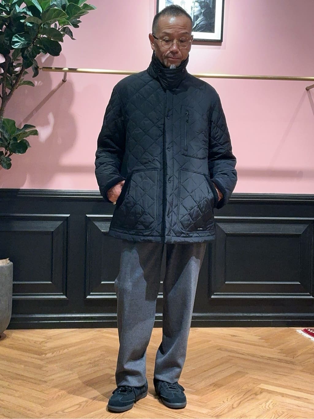 torigoeさんの「DRESSTERIOR｜◆キルティング ハンティングジャケット」を使ったコーディネート
