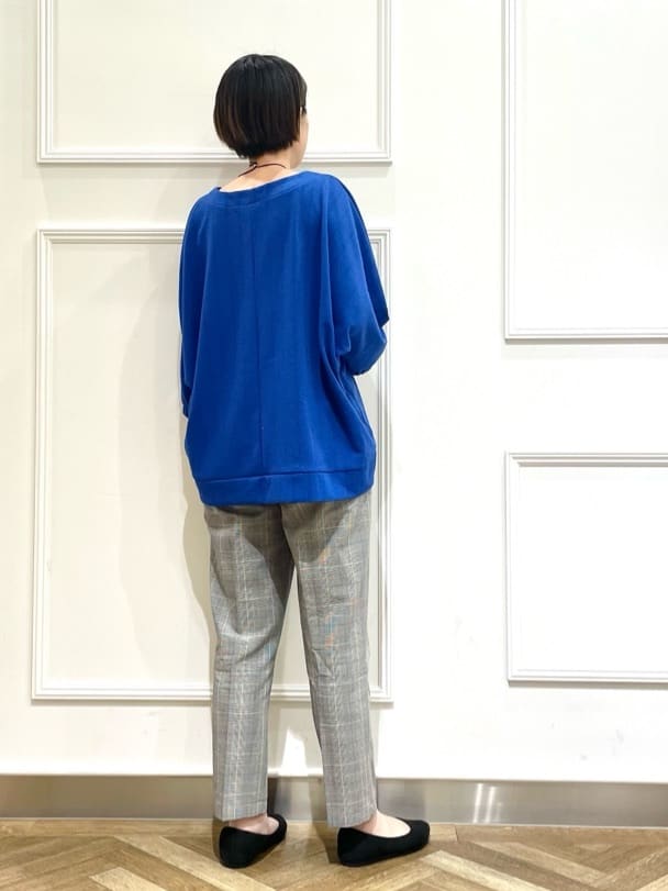 SOさんの「SHOO･LA･RUE｜【S-LL/7分袖】ゆるシルエットが心地よい ドルマントップス」を使ったコーディネート