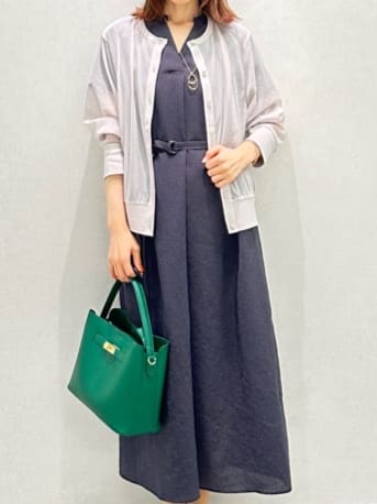Miwaさんの「UNTITLED｜【追加】ライトダブルリングネックレス」を使ったコーディネート