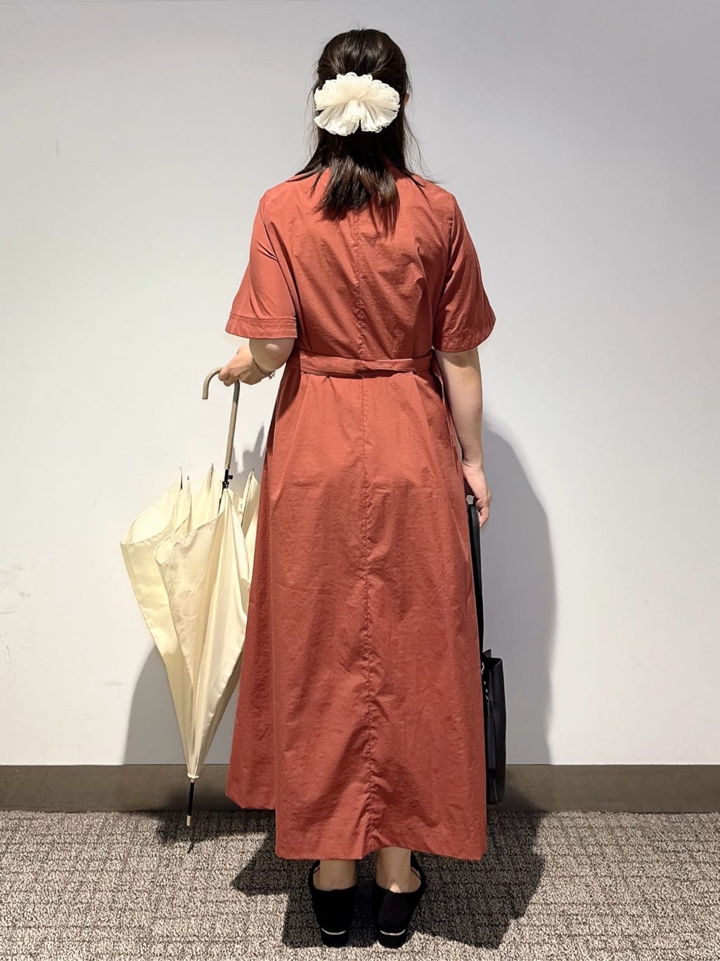 みーさんの「grove｜シフォンバレッタ」を使ったコーディネート