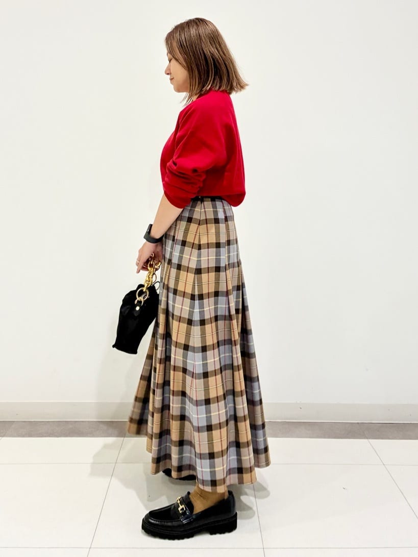 Reecoさんの「DRESSTERIOR｜【洗える/7色展開】ウォッシャブルコットンカシミヤニット」を使ったコーディネート