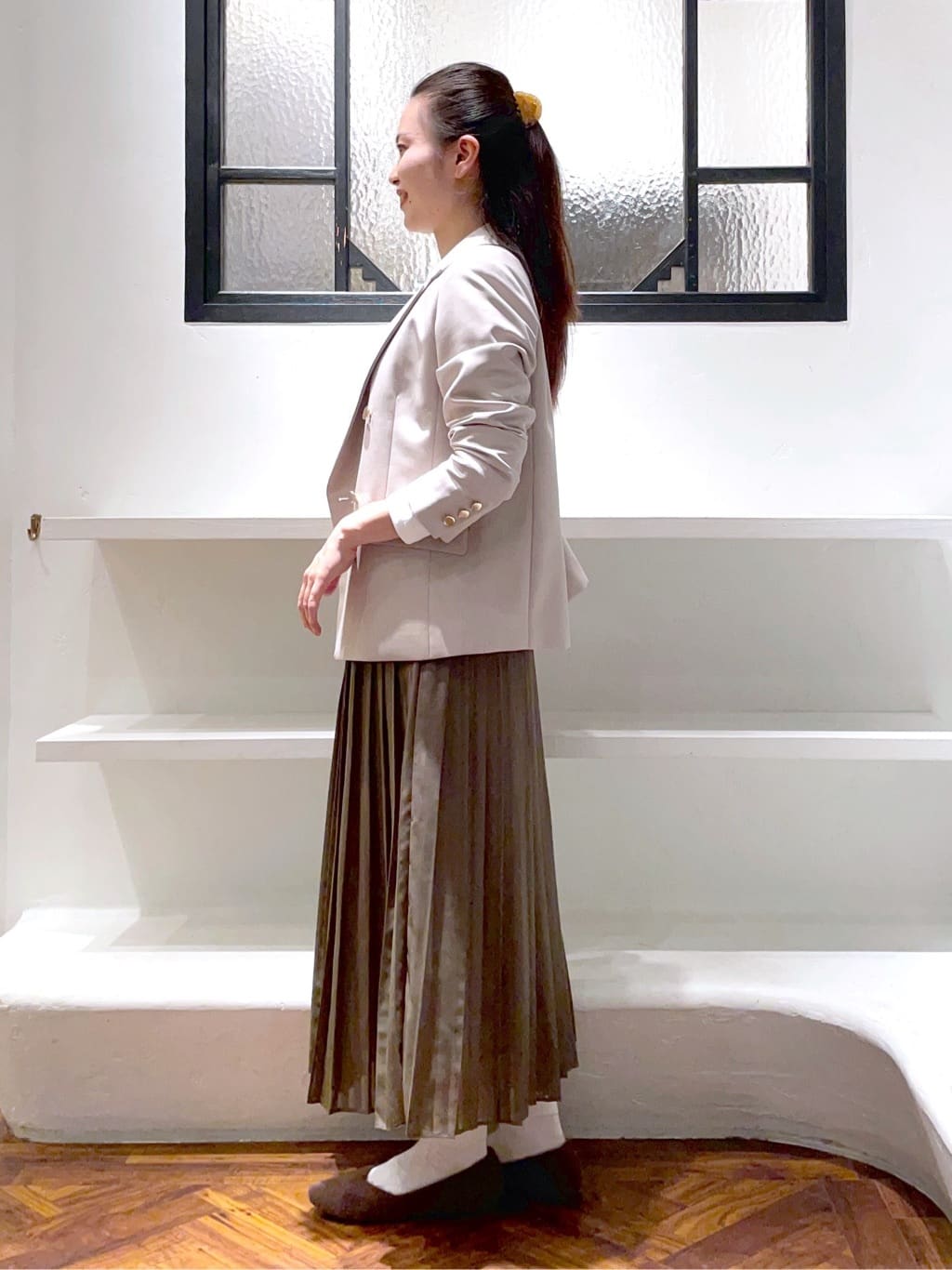 あんりさんの「grove｜【カセット服】ダブルブレストテーラードジャケット」を使ったコーディネート