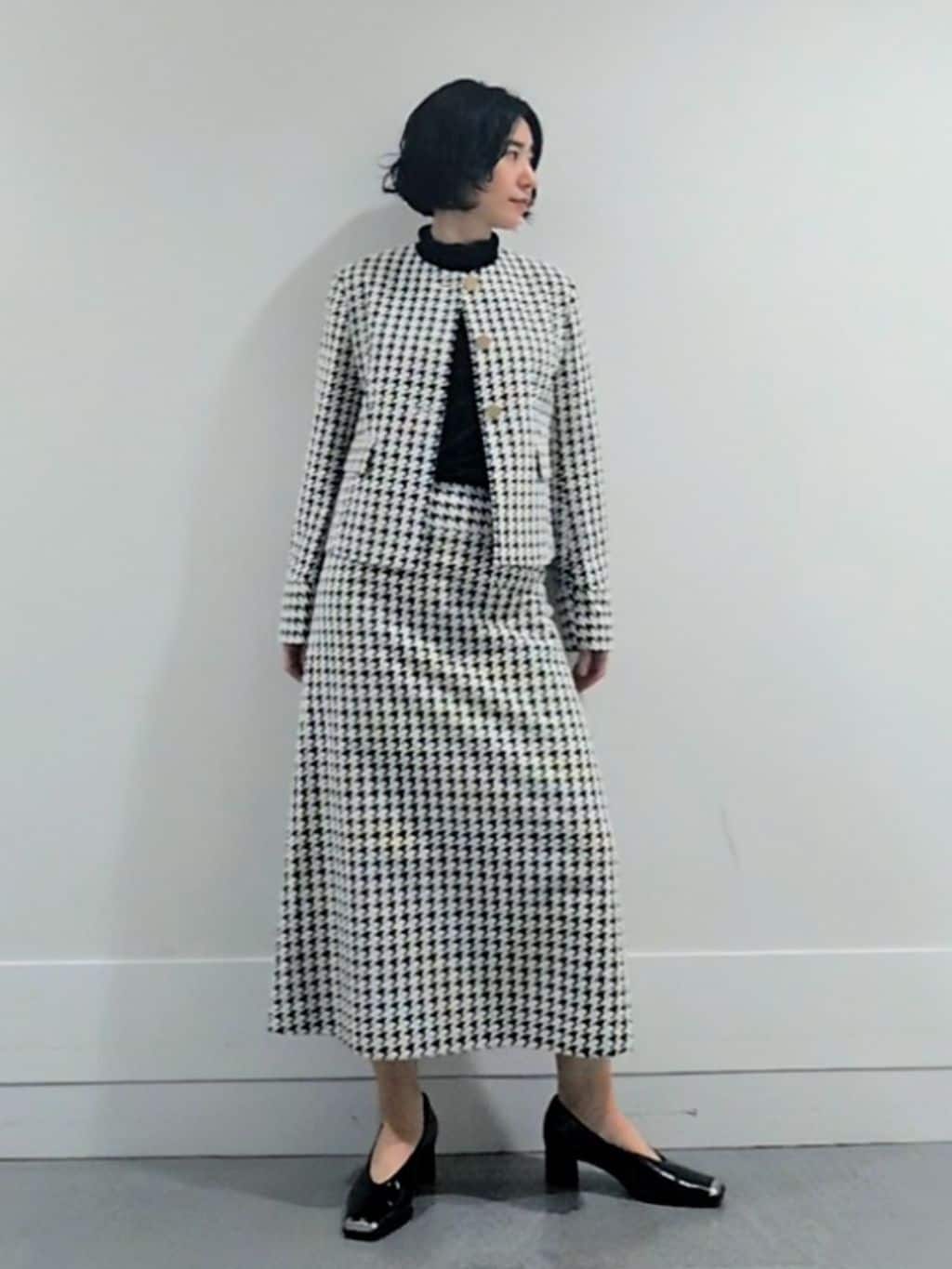 ミズタさんの「UNTITLED｜【セットアップ可能】クラシックチドリ ジャケット」を使ったコーディネート