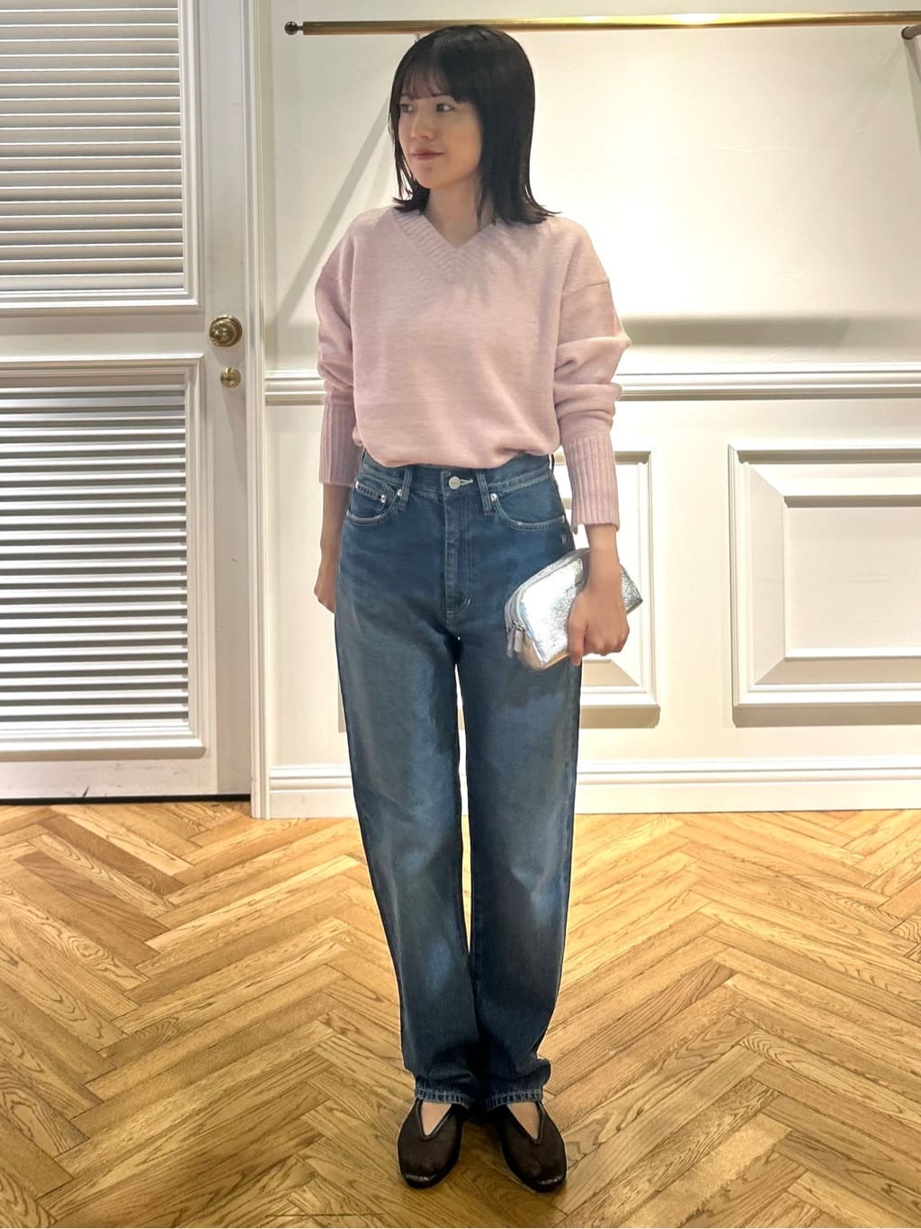 cocoさんの「DRESSTERIOR｜【ウォッシャブル】テーパードコンフォートデニム」を使ったコーディネート