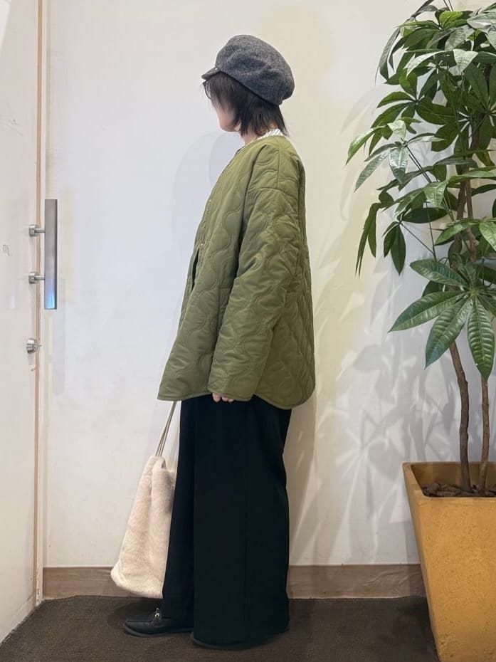 misakiさんの「SHOO･LA･RUE｜つまみハンドルフェイクファートートバッグ」を使ったコーディネート