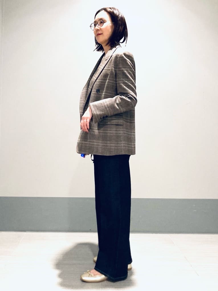 Furuさんの「DRESSTERIOR｜◆サキソニーグレンチェックジャケット」を使ったコーディネート
