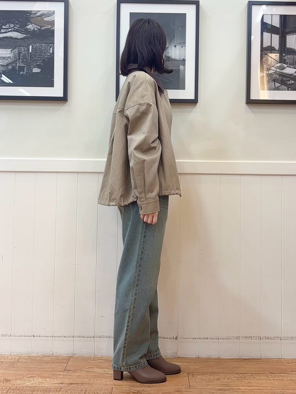 えぬさんの「SHOO･LA･RUE｜大人カジュアルな一着。カバーオール」を使ったコーディネート