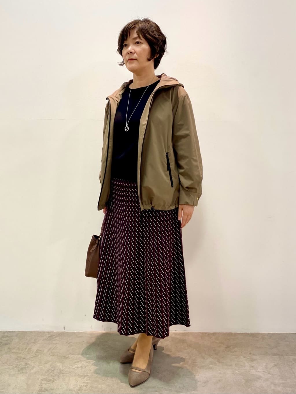 oharaさんの「Reflect｜【ライトアウター／キレイ見え／気軽な羽織に◎】スポーティライトアウター」を使ったコーディネート
