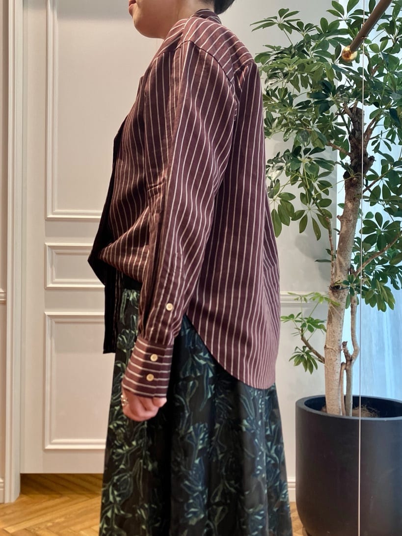 konominさんの「DRESSTERIOR｜スパンコール2WAY巾着バッグ」を使ったコーディネート